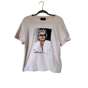 Forever 21 Marilyn Monroe Blush No Angel Graphic Tee